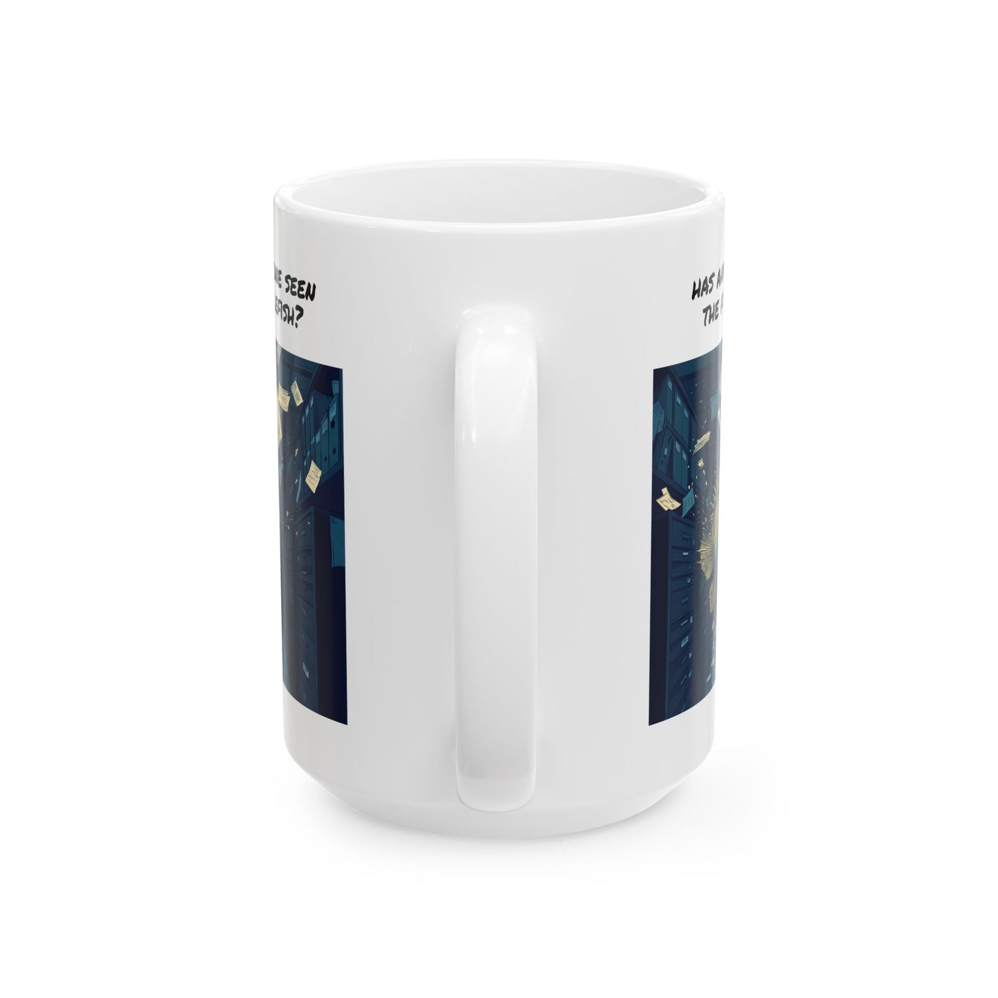 Has Anyone Seen the Filefish? – Office Chaos Mug
