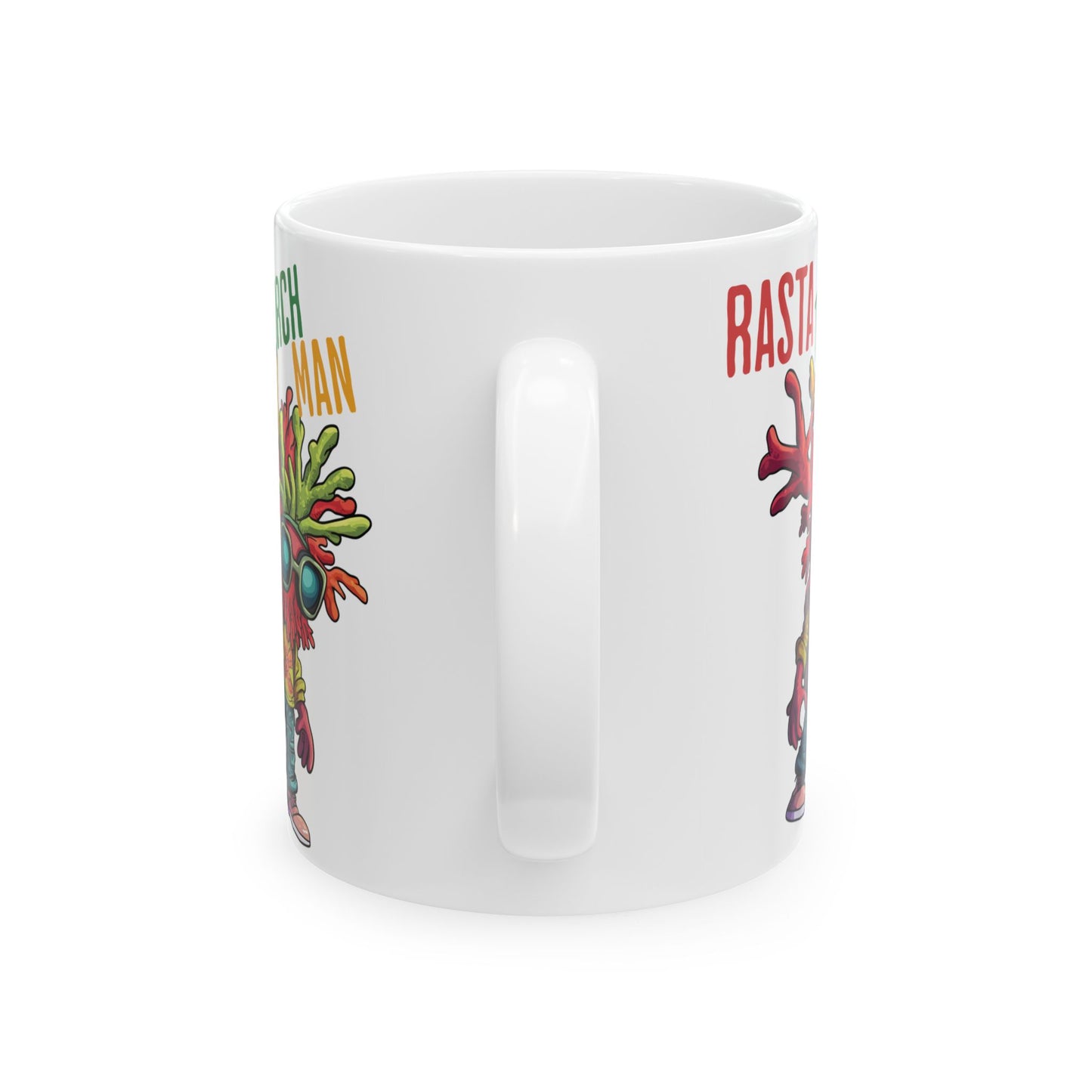 Torch It Up” – Rasta Torch Man Mug (11oz, 15oz)