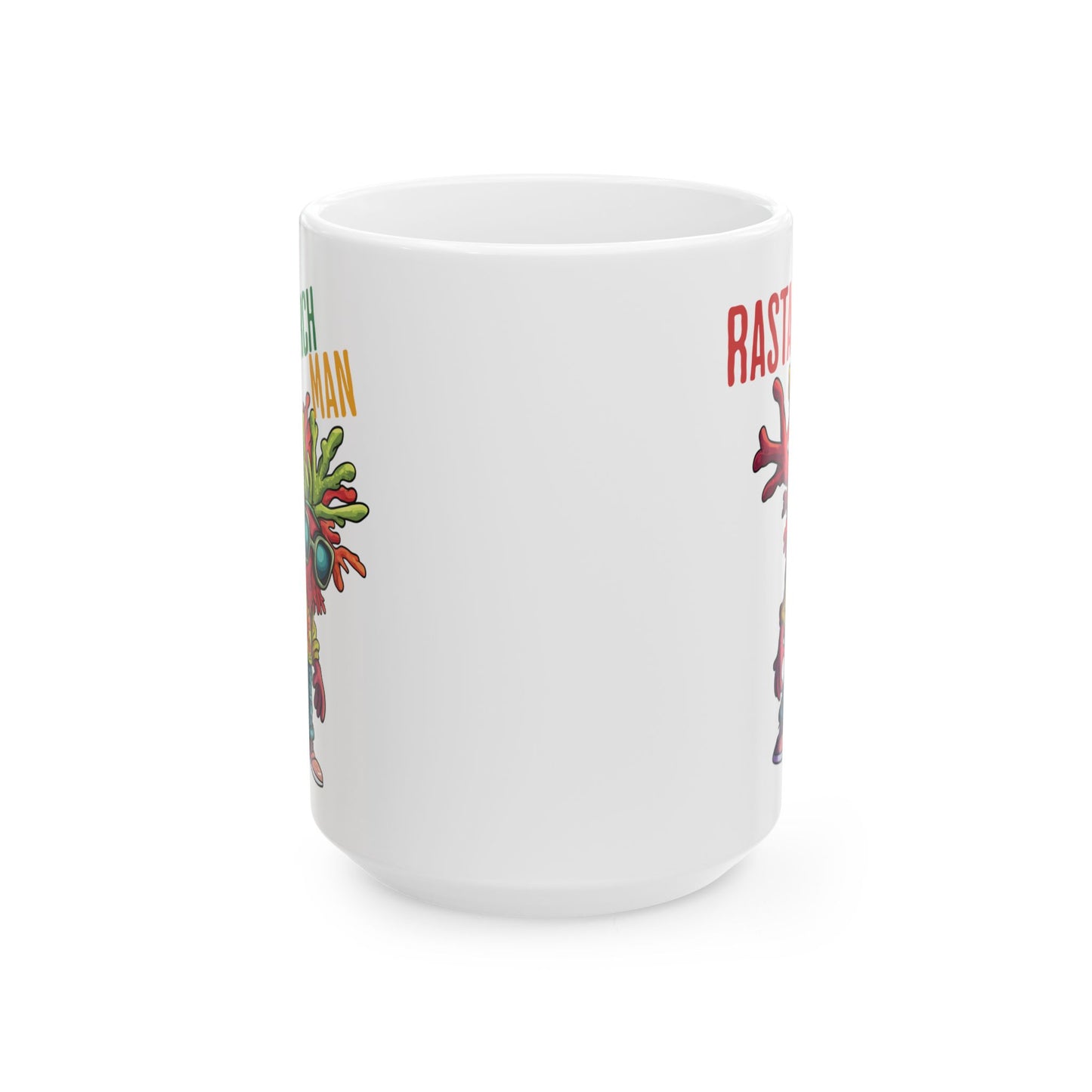Torch It Up” – Rasta Torch Man Mug (11oz, 15oz)