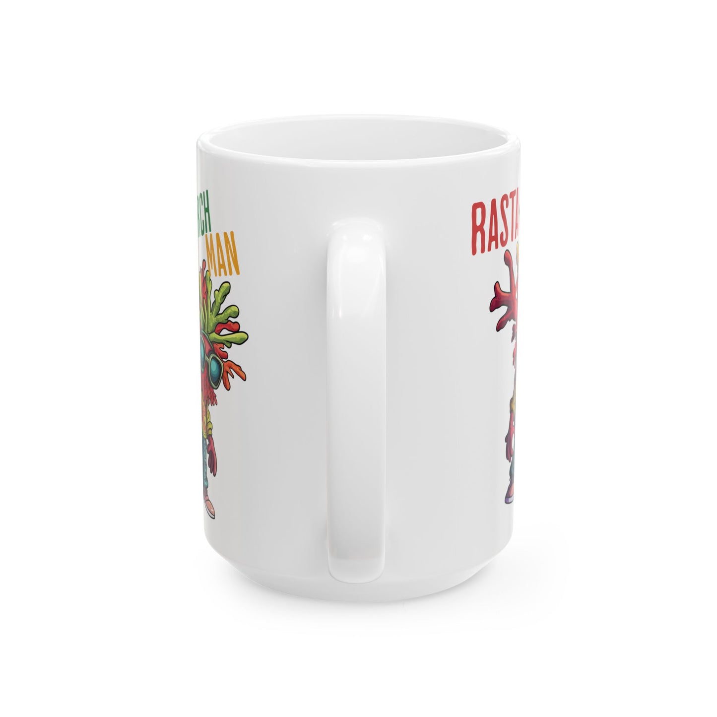 Torch It Up” – Rasta Torch Man Mug (11oz, 15oz)